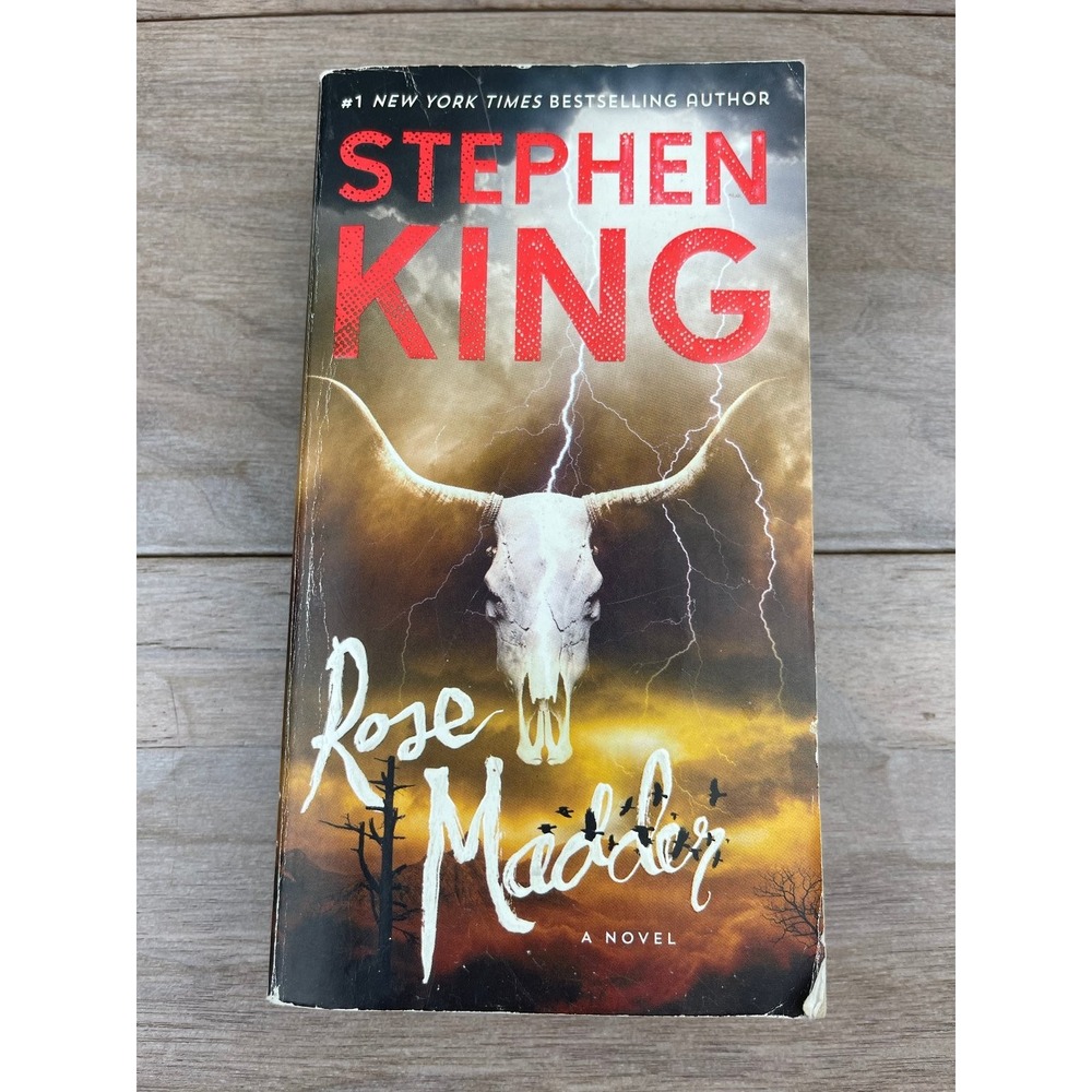 Rose Madder Stephen King 2016 First Pocket Books Edition Horror Novel